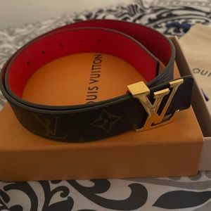 Louis Vuitton Monogram Reversible Belt